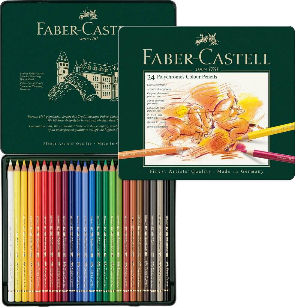 مجموعة 24 قلم فابر كاستل Polychromos