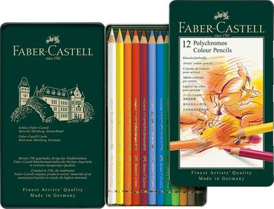 مجموعة 12 قلم فابر كاستل Polychromos
